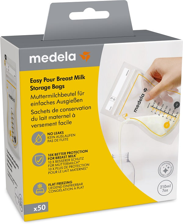 medela italia easy pour sacca conservazione latte materno 50 pezzi medela ean 7610472880135