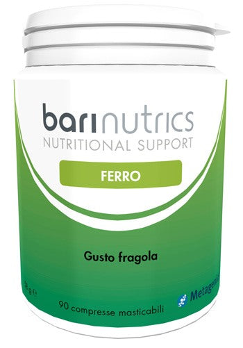 metagenics belgium barinutrics ferro fragola ita 90 compresse ean 5400433216729