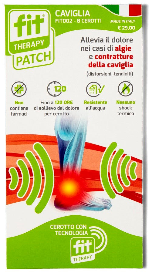 of course italia cerotto fit therapy caviglia 8 pezzi ean 8051277670023
