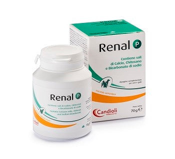 candioli veterinari renal p mangime complementare per cani e gatti barattolo 70 g renal ean 8025767018688