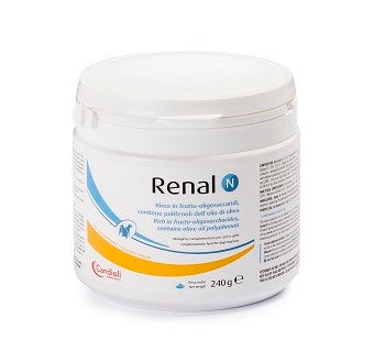 candioli veterinari renal n mangime complementare per cani e gatti barattolo 240 g renal ean 8025767018732