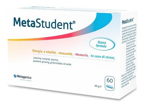 metagenics belgium metastudent 60 compresse metagenics ean 5400433321058