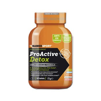 named sport proactive detox 60 compresse named ean 8054956341153