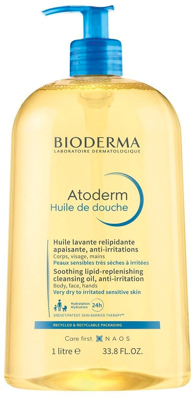 bioderma italia atoderm huile de douche 1 litro bioderma ean 3701129811627