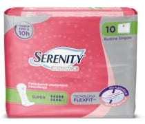 serenity serenity assorbente advance super 6 x 10 pezzi serenity ean 8058150563182