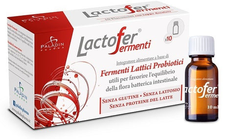 paladin pharma lactofer fermenti 10 flaconcini 10 ml ean 8052049551137