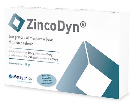 metagenics belgium zincodyn 56 compresse metagenics ean 5400433227367