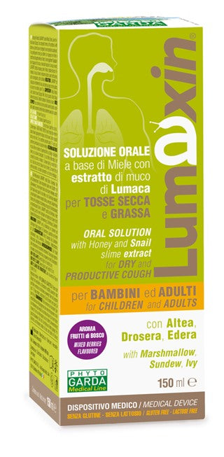 named lumaxin dispositivo medico sciroppo adultibambini 150 ml named ean 8051490300455