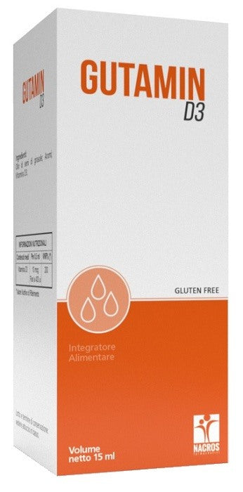 nacros gutamin d3 15 ml ean 8058697510106