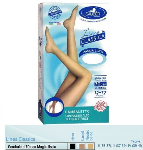desa pharma sauber gambaletto maglia liscia 140 denari beige 4 desapharma ean 8005520605911