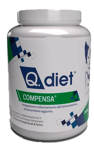 vet paraf compensa q diet polvere 1000 g q vet ean 8056389341069