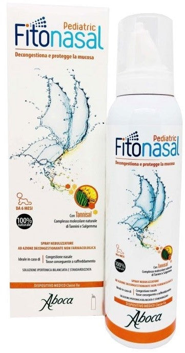 aboca fitonasal pediatric nebulizzatore spray 125 ml aboca ean 8032472022237