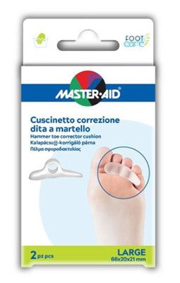 pietrasanta pharma correttore dita a martello master aid footcare large 2 pezzi c13 master aid ean 8032956145070
