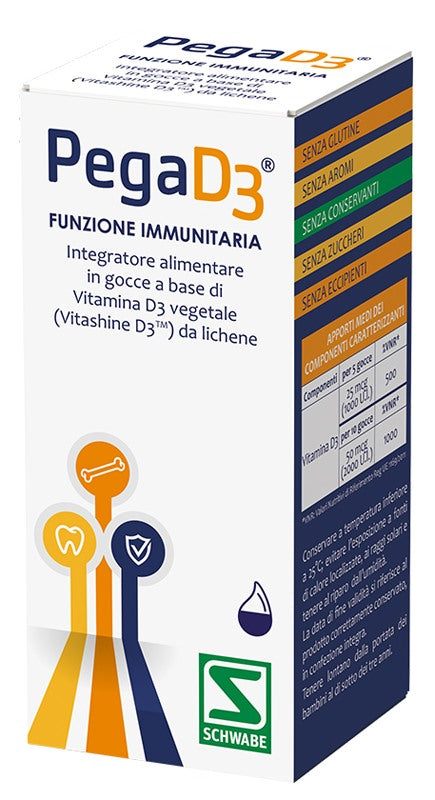 schwabe pegad3 gocce 20 ml schwabe pharma italia ean 8017930054005