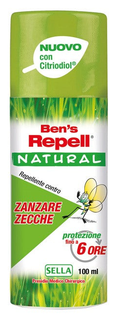 sella srl bens repell natural 100 ml bens repell ean 8032632601395