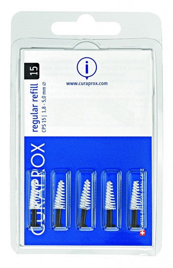 curaprox curaprox cps regular cps 15 con 5 scovolini supporto curaprox ean 7612412422658