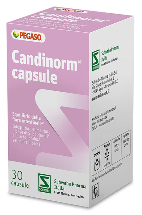 schwabe candinorm 30 capsule schwabe pharma italia ean 8017930051790