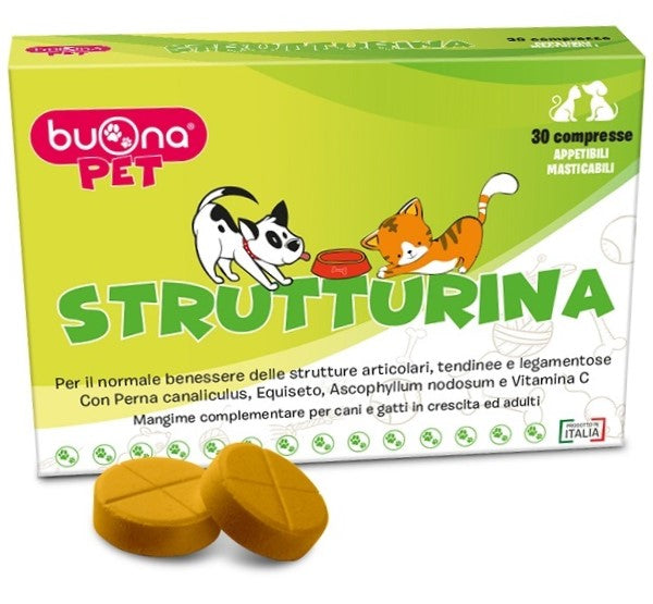 steve jones vet buonapet strutturina 30 compresse buona ean 8032749650996