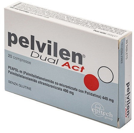 epitech pelvilen dual act 20 compresse pelvilen ean 8031359080261