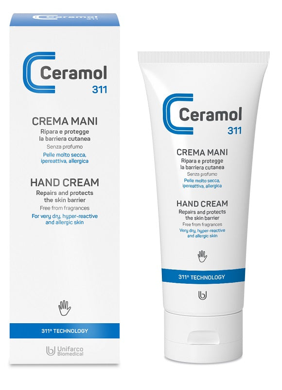 unifarco ceramol 311 crema mani 100 ml unifarco ean 8029408093058
