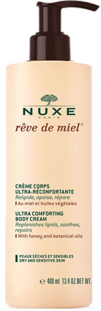 nuxe nuxe reve de miel crema corpo ultra comfort 48h 400 ml nuxe ean 3264680021770
