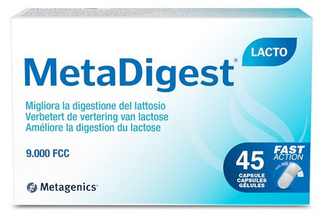 metagenics belgium metadigest lacto 45 capsule ean 5400433262290
