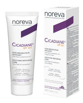 noreva cicadiane spf50 crema 40 ml ean 3401360136946