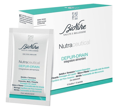 icim bionike nutraceutical depur drain 10 bustine bionike ean 8029041184113