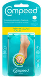 perrigo hra compeed cerotti per calli interno dita 10 pezzi compeed ean 3663555001952