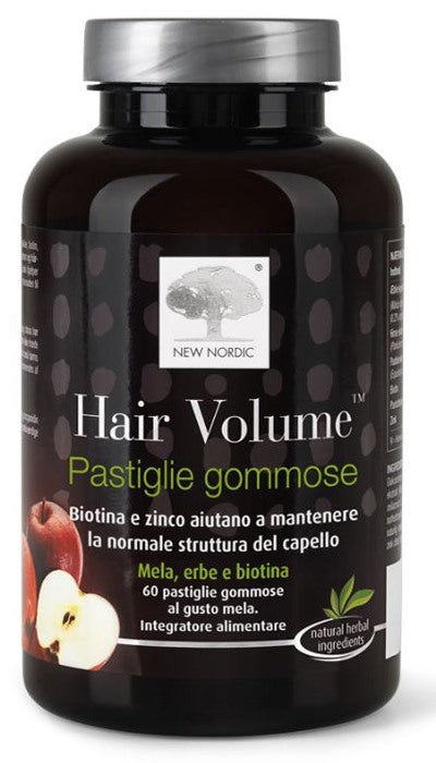 new nordic hair volume 60 pastiglie gommose new nordic ean 5021807392704
