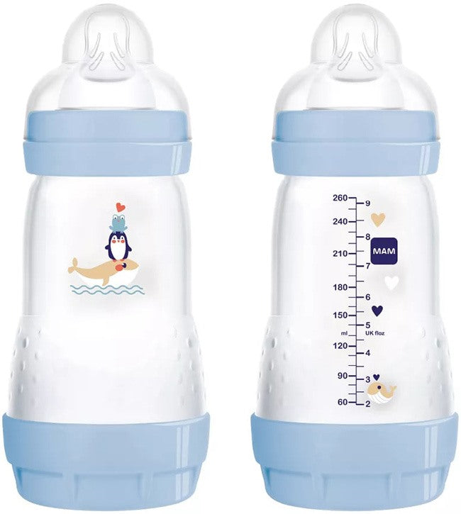 giuriati mam mam biberon easy start 260 ml 2 tettarella 2 maschio mam ean 9001616840678