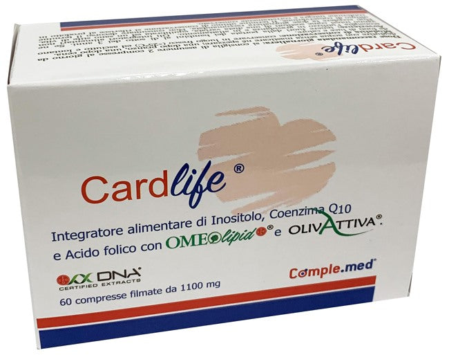 comple med srl cardlife 60 compresse comple med