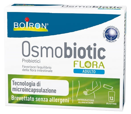 boiron specialita osmobiotic flora adulto 12 bustine osmobiotic ean 8052432890508