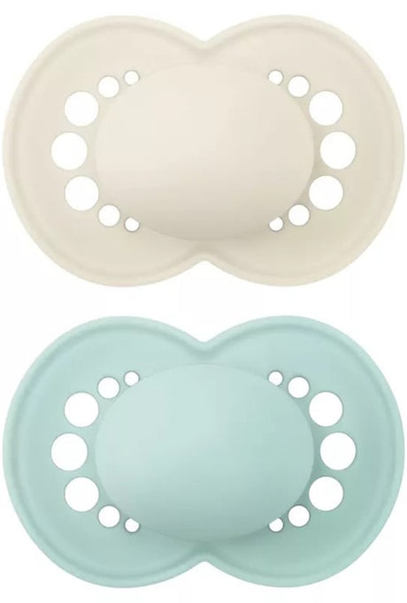 bamed baby italia mam succhietto original night 16 silicone neutro 2 pezzi mam ean 9001616839887