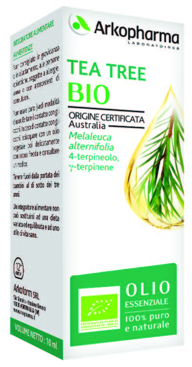 arkofarm arkoessentiel tea tree bio 10 ml arkofarm ean 3578831448119
