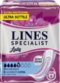 fater adult assorbenti per incontinenza lines specialist lady extra ipoallergenici 8 pezzi lines ean 8001480502796
