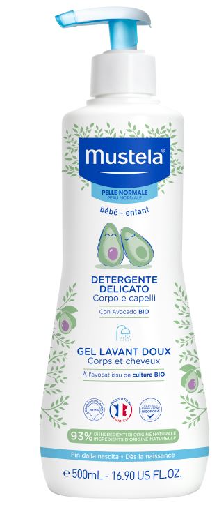 lab expanscience italia mustela detergente delicato 500 ml mustela ean 3504105035785