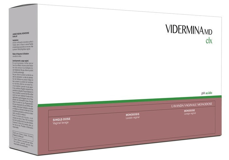 ganassini health care vidermina md clx soluzione monodose 5 flaconcini da 140 ml vidermina ean 8050444857489