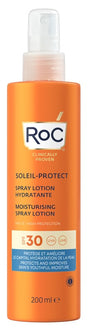 luxury lab cosmetics roc lozione spray solare corpo spf 30 idratante 200 ml roc ean 1210000800213
