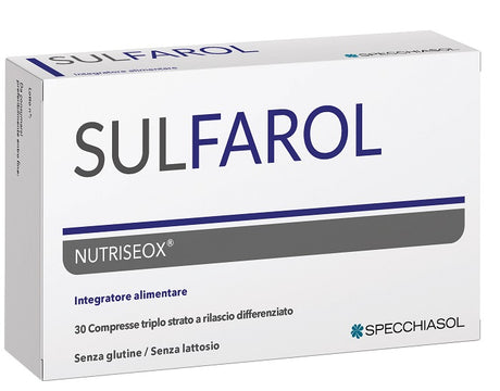 qualifarma sulfarol 30 compresse specchiasol ean 8002738991379