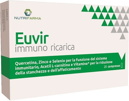 aqua viva euvir immuno ricarica 20 compresse aqua viva ean 8032611857133