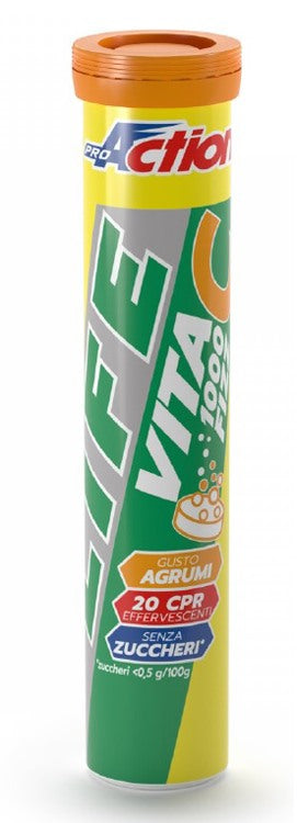 proaction life vita c 1000 fizz agrumi 20 compresse proaction ean 8055727660237