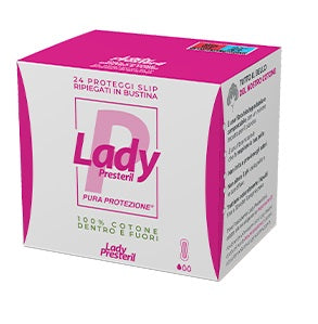corman lady presteril proteggi slip ripiegati biodegradabili 24 pezzi lady presteril ean 8016867003636