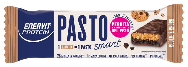enervit enervit protein pasto sostitutivo cookie choko 55 g ean 8007640816543