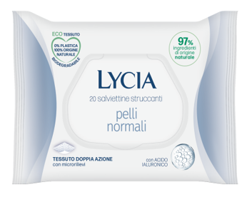 perfetti lycia lycia salviettine struccanti pelli normali 20 pezzi lycia ean 8002340015333