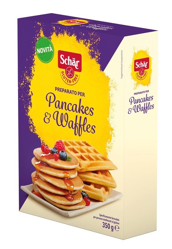 schar due schar preparato pancakes waffles 350 g schar ean 8008698037652