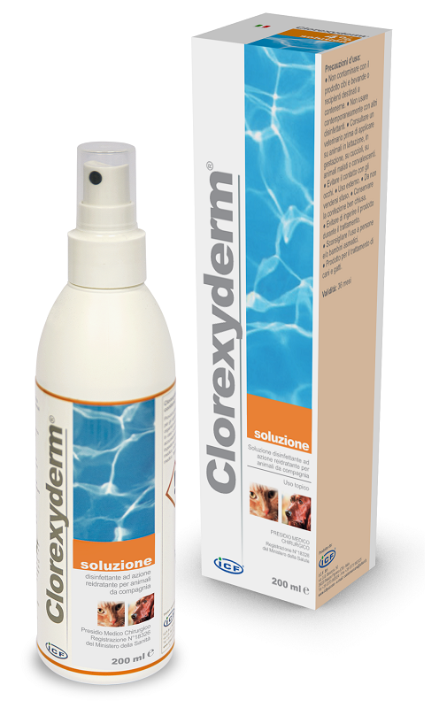 icf clorexyderm soluzione 200 ml clorexyderm ean 8009722014397