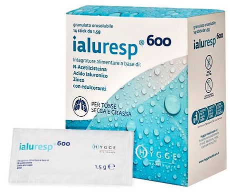 hygge healthcare ialuresp 600 granulato orosolubile 14 stick hygge healthcare ean 8050713780135
