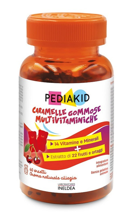 pediakid pediakid multivitaminico 60 orsetti gommosi ean 3700225602283