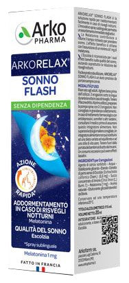 arkofarm arkorelax flash sonno spray 20 g ean 3578836218014